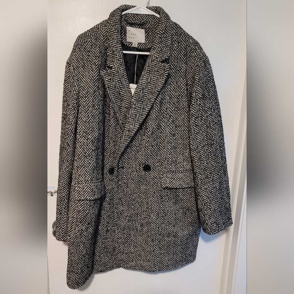 A New Day Black and White Jacket